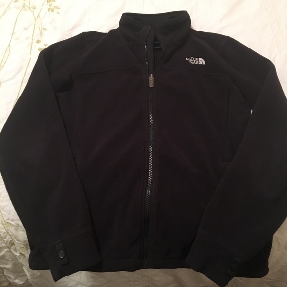 North Face Black Fleece Jacket - Picture 1 of 2
